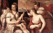 TIZIANO Vecellio Venus Blindfolding Cupid EASF china oil painting reproduction